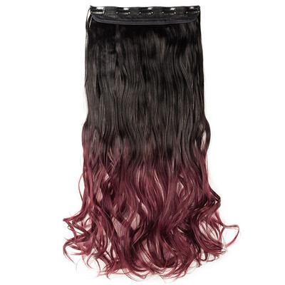 Ombre Synthetic Fiber Clips in on Hair Extension 34 Full Head One Piece 5 Clips Long Silky Curly Wavy
Ombre Synthetic Fiber Clips in on Hair Extension 34 Full Head One Piece 5 Clips Long Silky Curly Wavy