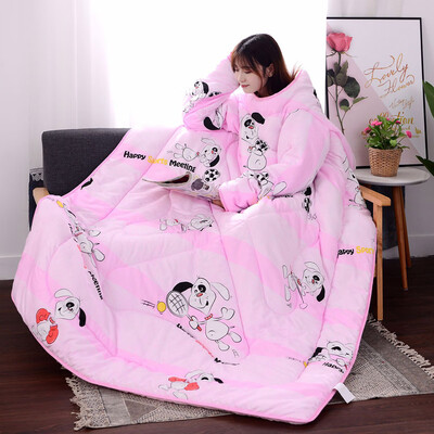 Toponeto Winter Lazy Quilt With Sleeves Quilt Winter Warm Thickened Washed Quilt Blanket
Toponeto Winter Lazy Quilt With Sleeves Quilt Winter Warm Thickened Washed Quilt Blanket