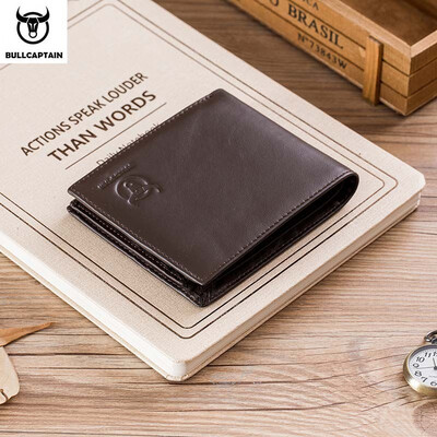 BULLCAPTAIN Genuine Cow Leather Men Wallet Fashion Coin Pocket Brand Trifold Men Purse High Quality Male Card Photo Holder
BULLCAPTAIN Genuine Cow Leather Men Wallet Fashion Coin Pocket Brand Trifold Men Purse High Quality Male Card Photo Holder