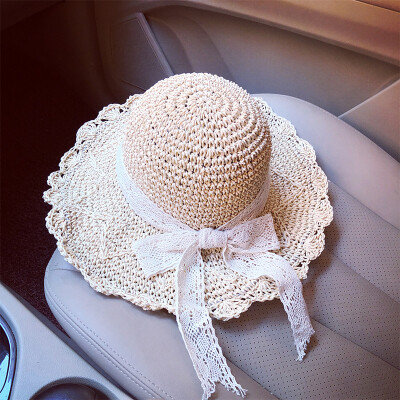 Korean summer straw hat hand-hook women big-edge hat folding beach hat lace bow sun hat sun hat
Korean summer straw hat hand-hook women big-edge hat folding beach hat lace bow sun hat sun hat