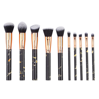 Toponeto 10pc Marble Powder Blush Eyeshadow Face Foundation Eyebrow Cosmetics Brush Kit
Toponeto 10pc Marble Powder Blush Eyeshadow Face Foundation Eyebrow Cosmetics Brush Kit