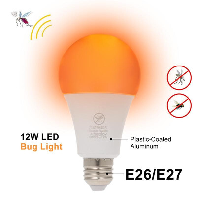 Yellow LED Bug Light Bulb No Blue Light Outdoor E2627 15W Mosquito Repellent Light Bulb No UV 570-590nm Wavelength Night Light fo
Yellow LED Bug Light Bulb No Blue Light Outdoor E2627 15W Mosquito Repellent Light Bulb No UV 570-590nm Wavelength Night Light fo
