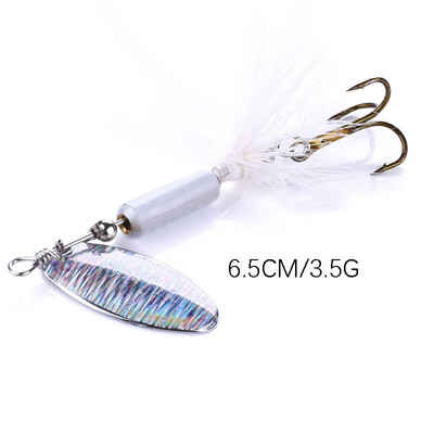 Spinner Fishing Lures Wobblers CrankBaits Jig Shone Metal Sequin Trout Spoon With Feather Hooks for Carp Fishing Pesca
Spinner Fishing Lures Wobblers CrankBaits Jig Shone Metal Sequin Trout Spoon With Feather Hooks for Carp Fishing Pesca
