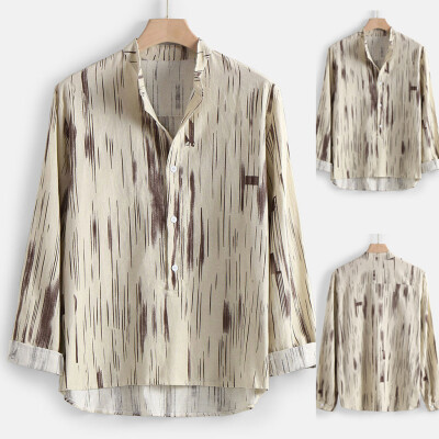 Tailored Mens Autumn Loose Fashion Casual Daily Printed Cotton And Linen Shirt Top Blouse
Tailored Mens Autumn Loose Fashion Casual Daily Printed Cotton And Linen Shirt Top Blouse