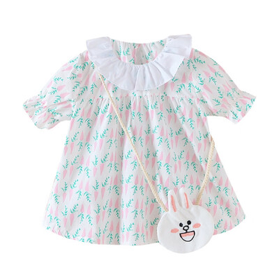 Summer Baby Girl Cute Rabbit Print Dress Toddler Infant Short Sleeve Petal Collar Mini Sundress Casual Outfits
Summer Baby Girl Cute Rabbit Print Dress Toddler Infant Short Sleeve Petal Collar Mini Sundress Casual Outfits
