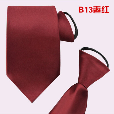 Tie mens solid color zipper free to play 8cm easy to pull tie men&women professional dress tie manufacturers batch
Tie mens solid color zipper free to play 8cm easy to pull tie men&women professional dress tie manufacturers batch