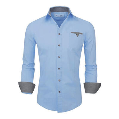 Spring Autumn Male Fashion Pocket Shirt Casual Cotton Lapel Long-sleeve Patchwork Shirts
Spring Autumn Male Fashion Pocket Shirt Casual Cotton Lapel Long-sleeve Patchwork Shirts