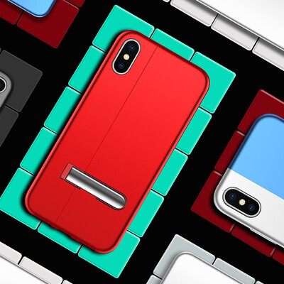 AT MOUSE iphoneXXSXRXS Max color matching bracket mobile phone shell personality creative mobile phone shell 11961
AT MOUSE iphoneXXSXRXS Max color matching bracket mobile phone shell personality creative mobile phone shell 11961