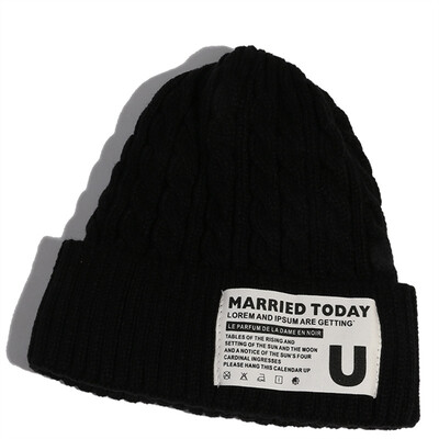 Ladies wool hats in autumn&winter Korean version of Joker knit hat student couples plus velvet padded warm cold hat mens tide
Ladies wool hats in autumn&winter Korean version of Joker knit hat student couples plus velvet padded warm cold hat mens tide