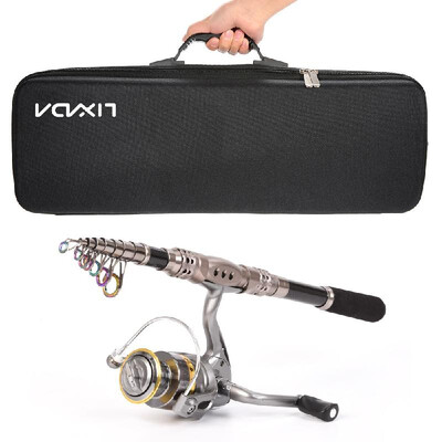 Lixada Telescopic Fishing Rod&Reel Combo Full Kit Spinning Fishing Reel Fishing Bag Fishing Gear Kit
Lixada Telescopic Fishing Rod&Reel Combo Full Kit Spinning Fishing Reel Fishing Bag Fishing Gear Kit