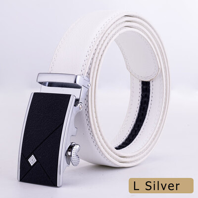 new alloy automatic buckle belts for men white male real genuine leather belt for business cinturones para hombre cuero 2019
new alloy automatic buckle belts for men white male real genuine leather belt for business cinturones para hombre cuero 2019