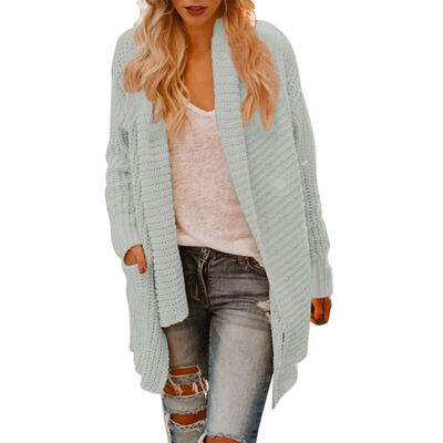 Women Stylish Concise Casual All-match Solid Color Long Sleeve Elegant Keep Warm Knitting Cardigan Coats
Women Stylish Concise Casual All-match Solid Color Long Sleeve Elegant Keep Warm Knitting Cardigan Coats