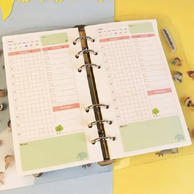 1pcs Stationery A5A6 Standard 6-hole Loose-leaf Book Inner Core Hand Book Refills Color
1pcs Stationery A5A6 Standard 6-hole Loose-leaf Book Inner Core Hand Book Refills Color