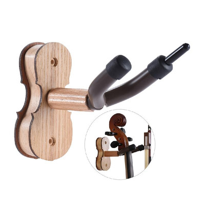 Hardwood Violin Hanger Hook with Bow Holder for Home & Studio Wall Mount Use Burlywood Color
Hardwood Violin Hanger Hook with Bow Holder for Home & Studio Wall Mount Use Burlywood Color