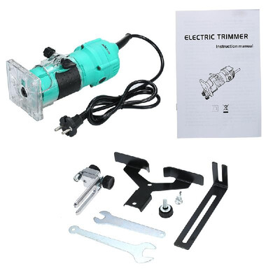 KKmoon 110V 800W Trim Router 35000rmin with Transparent Base Edge Guide Wood Laminate Electric Trimmer Compact Palm Router Corded
KKmoon 110V 800W Trim Router 35000rmin with Transparent Base Edge Guide Wood Laminate Electric Trimmer Compact Palm Router Corded