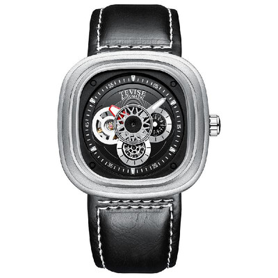 TEVISE T843A Men Automatic Mechanical Watch 24 Hours Display Fashion Casual Timer Leather Strap 3ATM Waterproof Luminous Hands Mal
TEVISE T843A Men Automatic Mechanical Watch 24 Hours Display Fashion Casual Timer Leather Strap 3ATM Waterproof Luminous Hands Mal