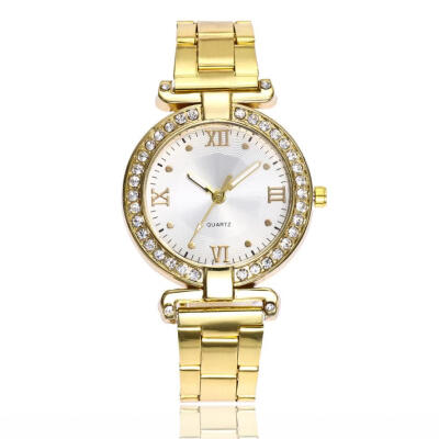 Quartz Round Ladies WristWatch Stainless Steel Womens quartz watch Fashion Business Temperament Beautiful hand clock 2018 D
Quartz Round Ladies WristWatch Stainless Steel Womens quartz watch Fashion Business Temperament Beautiful hand clock 2018 D
