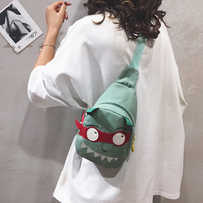 Funny small bag female bag 2019 new Korean version of casual wild chest bag cartoon girl canvas shoulder Messenger bag
Funny small bag female bag 2019 new Korean version of casual wild chest bag cartoon girl canvas shoulder Messenger bag