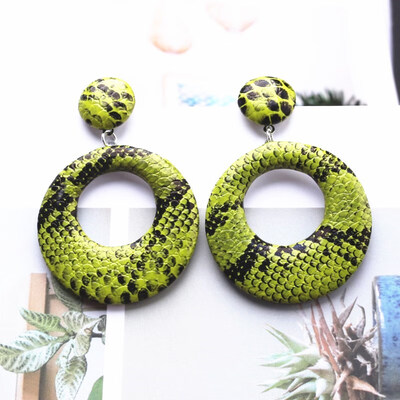 EK625 2019 New Big Round Drop Earrings for Women Punk Vintage Oversize Big Statement Earrings Snake Skin Party Jewelry Oorbellen
EK625 2019 New Big Round Drop Earrings for Women Punk Vintage Oversize Big Statement Earrings Snake Skin Party Jewelry Oorbellen