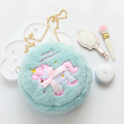 New Round Candy Color Cartoon Plush Unicorn Shoulder Bag Unicorn Chain Bag Women Plush Round Shoulder Bag Girl Kids Crossbody Bag
New Round Candy Color Cartoon Plush Unicorn Shoulder Bag Unicorn Chain Bag Women Plush Round Shoulder Bag Girl Kids Crossbody Bag