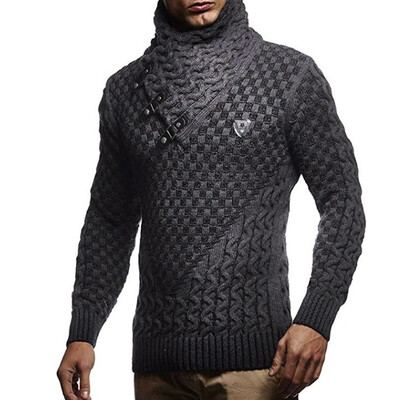 Gobestart Mens Splicing Long Slim High Collar Pullover Sweater Knitted Jumper Tops Sweater
Gobestart Mens Splicing Long Slim High Collar Pullover Sweater Knitted Jumper Tops Sweater