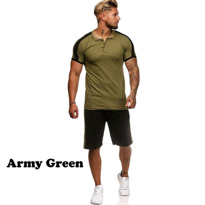 SUNSIOM Men Summer 2pcs Tracksuit T Shirt Sport Suit Sets Short Pants Tennis Wear Outfit
SUNSIOM Men Summer 2pcs Tracksuit T Shirt Sport Suit Sets Short Pants Tennis Wear Outfit