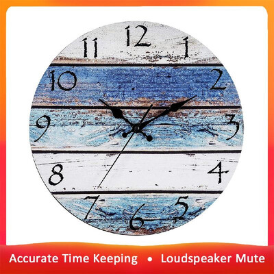 Wooden Round Wall Clock Home Living Room Bedroom Silent Vintage Design Wall Clock Simple Non-Ticking Decorative Clock
Wooden Round Wall Clock Home Living Room Bedroom Silent Vintage Design Wall Clock Simple Non-Ticking Decorative Clock