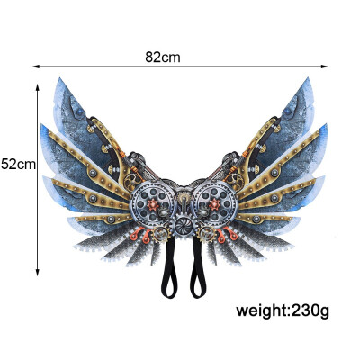 Creative Halloween 3D Print Mechanical Punk Wings Halloween Mardi Gras Theme Party Children Costume Cosplay Wings For Father Son
Creative Halloween 3D Print Mechanical Punk Wings Halloween Mardi Gras Theme Party Children Costume Cosplay Wings For Father Son