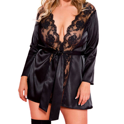 Toponeto Women Sexy Lingerie Lace Babydoll Underwear Sleepskirt Satin Lace Long Gown
Toponeto Women Sexy Lingerie Lace Babydoll Underwear Sleepskirt Satin Lace Long Gown