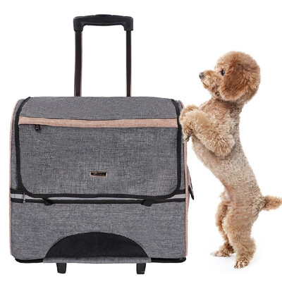 DODOPET Backpack Pet Dog Travel Carrier Pet Dog Rolling Carrier Backpack Pet Dog Travel Carrier
DODOPET Backpack Pet Dog Travel Carrier Pet Dog Rolling Carrier Backpack Pet Dog Travel Carrier