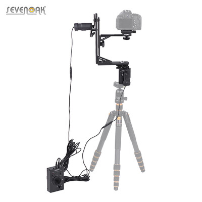Sevenoak SK-ECH03 360° Remote Control Electric Motorized Pan Tilt Head Max Load 5kg11Lbs for Canon Nikon Sony DSLR Camera Video
Sevenoak SK-ECH03 360° Remote Control Electric Motorized Pan Tilt Head Max Load 5kg11Lbs for Canon Nikon Sony DSLR Camera Video