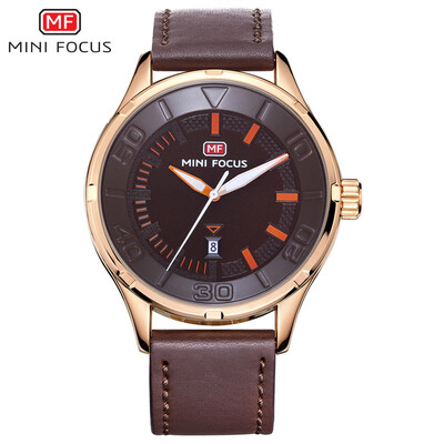 MINI FOCUS European&American mens watch quartz watch trend big three-pin waterproof leather strap
MINI FOCUS European&American mens watch quartz watch trend big three-pin waterproof leather strap