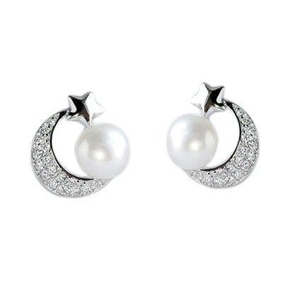 Star Moon Earrings Creative Earrings Brand Stud Women Earring Cute Pearl Jewelry Novelty For Pearl Ear Stud
Star Moon Earrings Creative Earrings Brand Stud Women Earring Cute Pearl Jewelry Novelty For Pearl Ear Stud