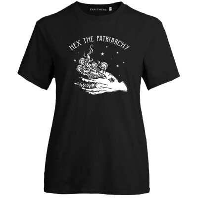 2019 Fashion Gothic Punk Halloween Party T Shirt Hex The Patriarchy Letter Print T-Shirts Graphic Tee Funny Tops
2019 Fashion Gothic Punk Halloween Party T Shirt Hex The Patriarchy Letter Print T-Shirts Graphic Tee Funny Tops