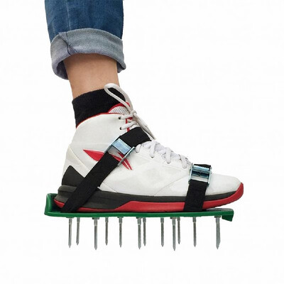 Lawn Aerator Shoes Effective Tool for Aerating Yard Soil 22" Spike Aerating Sandals with Adjustable 2 Straps Metal Buckle 26 Stee
Lawn Aerator Shoes Effective Tool for Aerating Yard Soil 22" Spike Aerating Sandals with Adjustable 2 Straps Metal Buckle 26 Stee