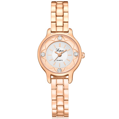 Korean students new sunflower diamond timetable lvpai brand steel belt ladies bracelet watch
Korean students new sunflower diamond timetable lvpai brand steel belt ladies bracelet watch