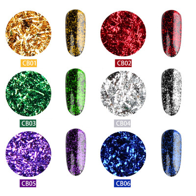 Toponeto 02g Nail Art Glitter Golden Silver Silk Magic Mirror Holo Flake Aluminum Foil
Toponeto 02g Nail Art Glitter Golden Silver Silk Magic Mirror Holo Flake Aluminum Foil