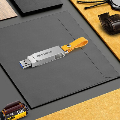 Kodak K133 256G U Disk Metal Portable USB Flash Drive Waterproof Mini Memory Stick Car Pen Drives Flashdisk USB30 Silver with Sli
Kodak K133 256G U Disk Metal Portable USB Flash Drive Waterproof Mini Memory Stick Car Pen Drives Flashdisk USB30 Silver with Sli