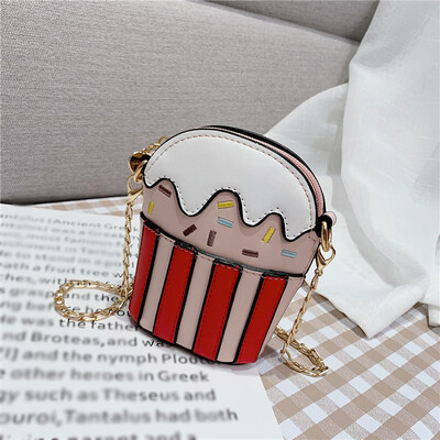 Tailored Cute Cake Shoulder Small Bag Simple Fashion Cartoon Children Chain Messenger Bag
Tailored Cute Cake Shoulder Small Bag Simple Fashion Cartoon Children Chain Messenger Bag