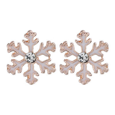 Fashion Alloy Earring Stud Earrings Cute Snowflake Earrings For Women Jewelry Christmas Gift
Fashion Alloy Earring Stud Earrings Cute Snowflake Earrings For Women Jewelry Christmas Gift