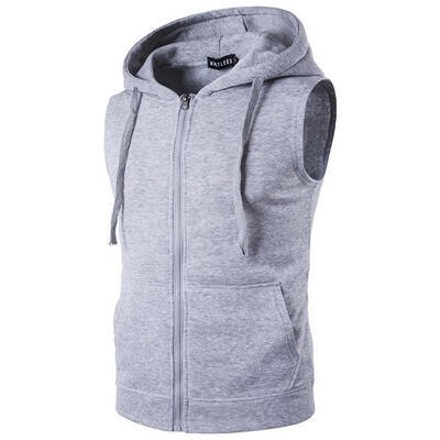 Spring Mens Hooded Sweater Vest Solid Color Zipper Pocket Winter Jacket Waistcoat Hoodies For Men
Spring Mens Hooded Sweater Vest Solid Color Zipper Pocket Winter Jacket Waistcoat Hoodies For Men