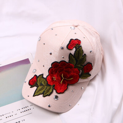 Taobao explosions Korean Hat female personality stick drill casual Joker baseball cap flower lovers sun visor Cap tide
Taobao explosions Korean Hat female personality stick drill casual Joker baseball cap flower lovers sun visor Cap tide