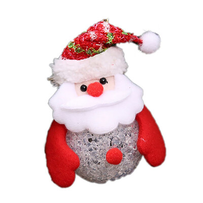 New Hot Christmas Ornaments Glowing Snowman Santa Claus Reindeer Night Lights Shining Xmas Tree Pendant Hanging Decorations
New Hot Christmas Ornaments Glowing Snowman Santa Claus Reindeer Night Lights Shining Xmas Tree Pendant Hanging Decorations