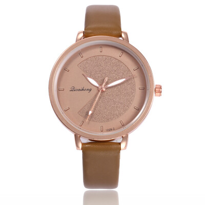 Factory direct wish explosion ladies simple scale frosted quartz watch A generation of belt watch female models
Factory direct wish explosion ladies simple scale frosted quartz watch A generation of belt watch female models