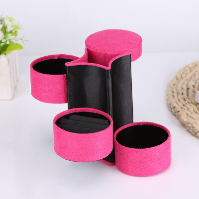 Portable 3 Layers Cylinder Shaped Jewelry Storage Box Organizer for Girls Women Gift Jewelry Storage Case Jewelry Storage
Portable 3 Layers Cylinder Shaped Jewelry Storage Box Organizer for Girls Women Gift Jewelry Storage Case Jewelry Storage