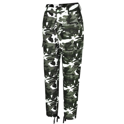 Fashion Women Long Pants Camouflage Print High Waist Pockets Zip Casual Camo Trousers YellowWhite
Fashion Women Long Pants Camouflage Print High Waist Pockets Zip Casual Camo Trousers YellowWhite