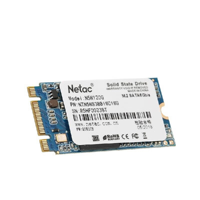 Netac N5N Solid State Drive SSD Hard Disk Drive M2 2242 HDD SATA 30 High Speed SSD 120G
Netac N5N Solid State Drive SSD Hard Disk Drive M2 2242 HDD SATA 30 High Speed SSD 120G
