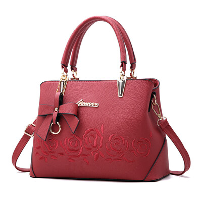 Tailored Fashion Women Bowknot Rose Pattern Crossbody Bag Shoulder Bag Handbag Black
Tailored Fashion Women Bowknot Rose Pattern Crossbody Bag Shoulder Bag Handbag Black