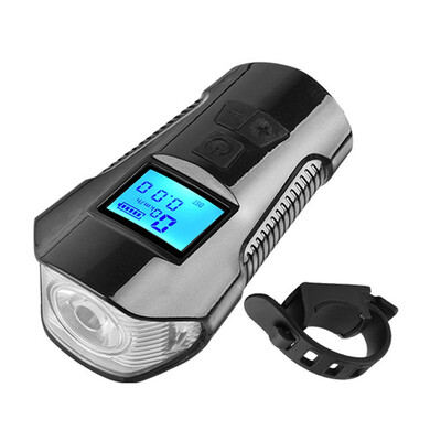 New Hot Multifunctional Bicycle Light USB Rechargeable Waterproof Bike Computer Electric Horn Bell Handlebar Cycling Headlight 7
New Hot Multifunctional Bicycle Light USB Rechargeable Waterproof Bike Computer Electric Horn Bell Handlebar Cycling Headlight 7