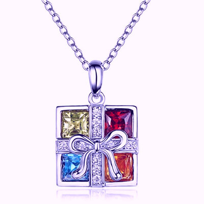 Bluestar Pendant Necklace Sterling Silver Swiss Blue Topaz Phenix &Four Color Gemstone Fine Jewelry Gift for Women
Bluestar Pendant Necklace Sterling Silver Swiss Blue Topaz Phenix &Four Color Gemstone Fine Jewelry Gift for Women
